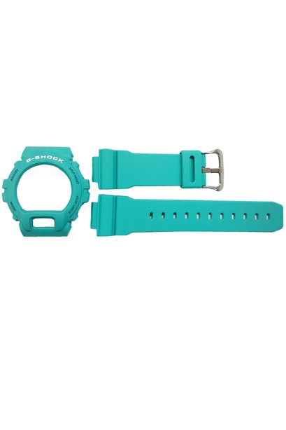 Casio G-Shock กรอบและสาย รุ่น DW-6900SN-3 (สีฟ้า)